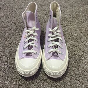 COPY - Converse purple high tops size 6